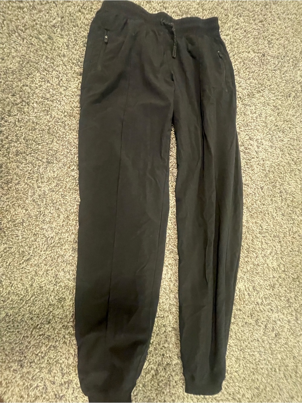 Kids Black Jogger Pants - Lightweight Casual Sweatpants